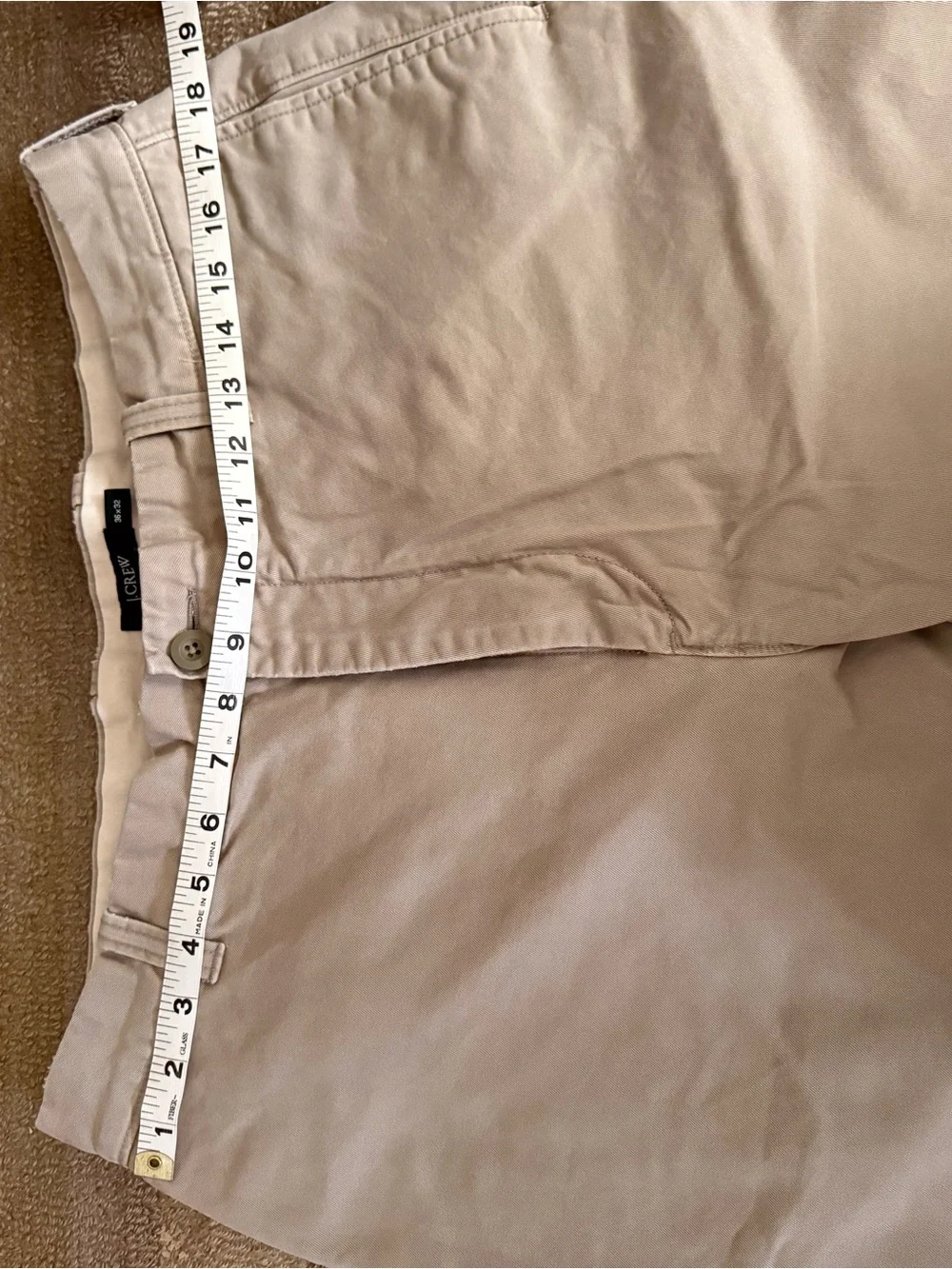 2 pair J. Crew Men's Beige Chino Pants